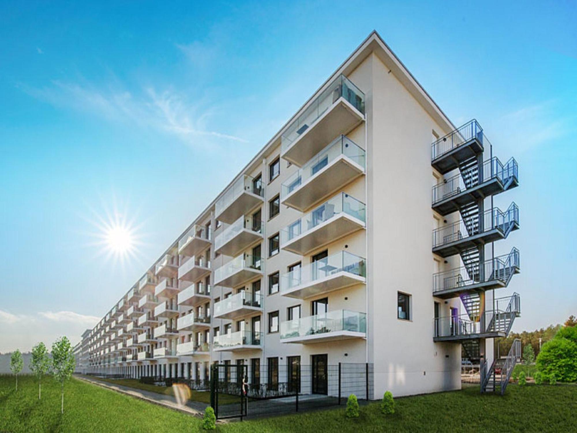 Dünenresidenz Prora - Appartement mit Meerblick, 1 Schlafzimmer und Balkon NP211 Binz Exterior foto